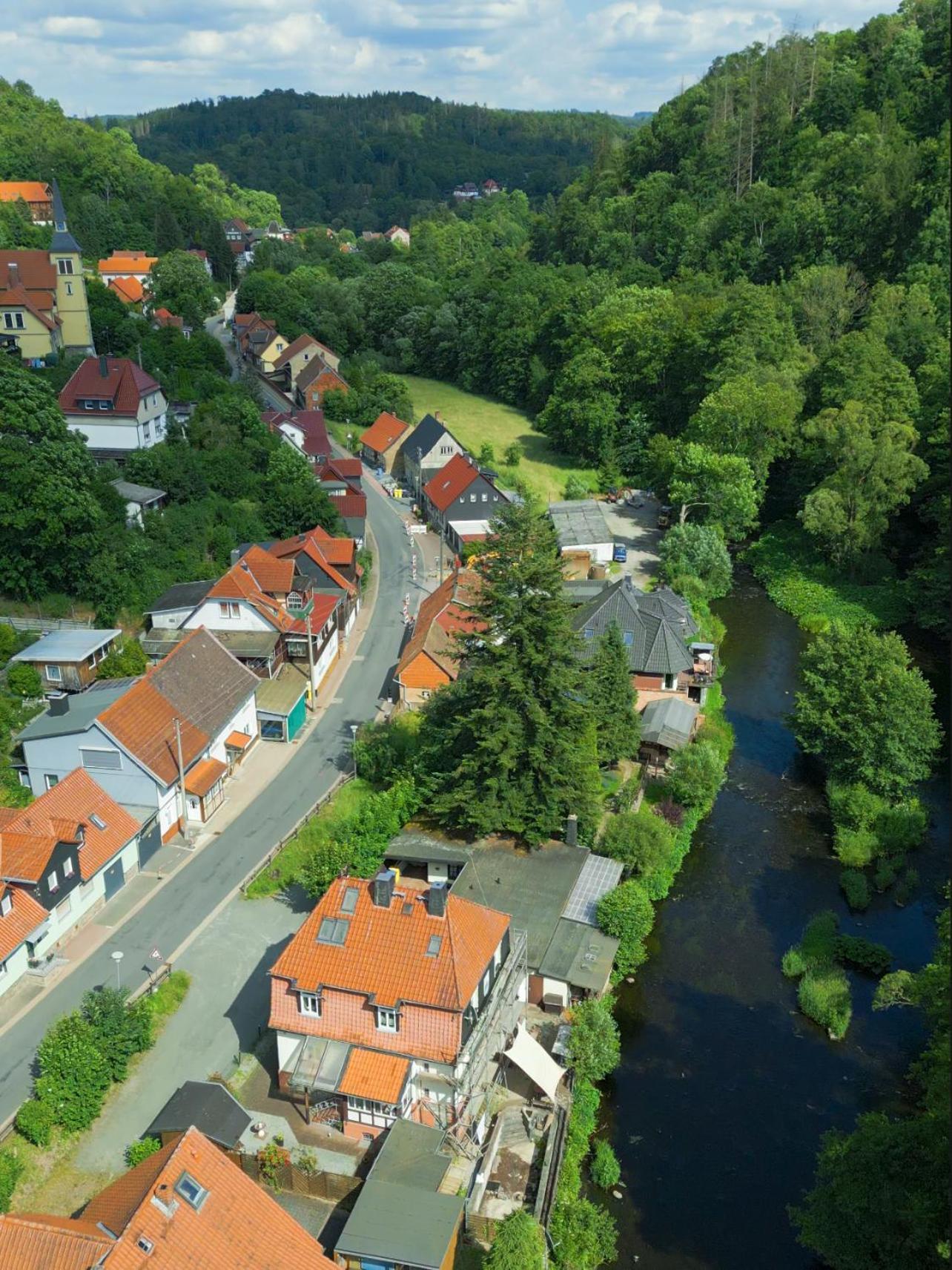 Haus Ludwig - Saniertes Fachwerkhaus Im Harz - 12 Personen Villa Thale Kültér fotó