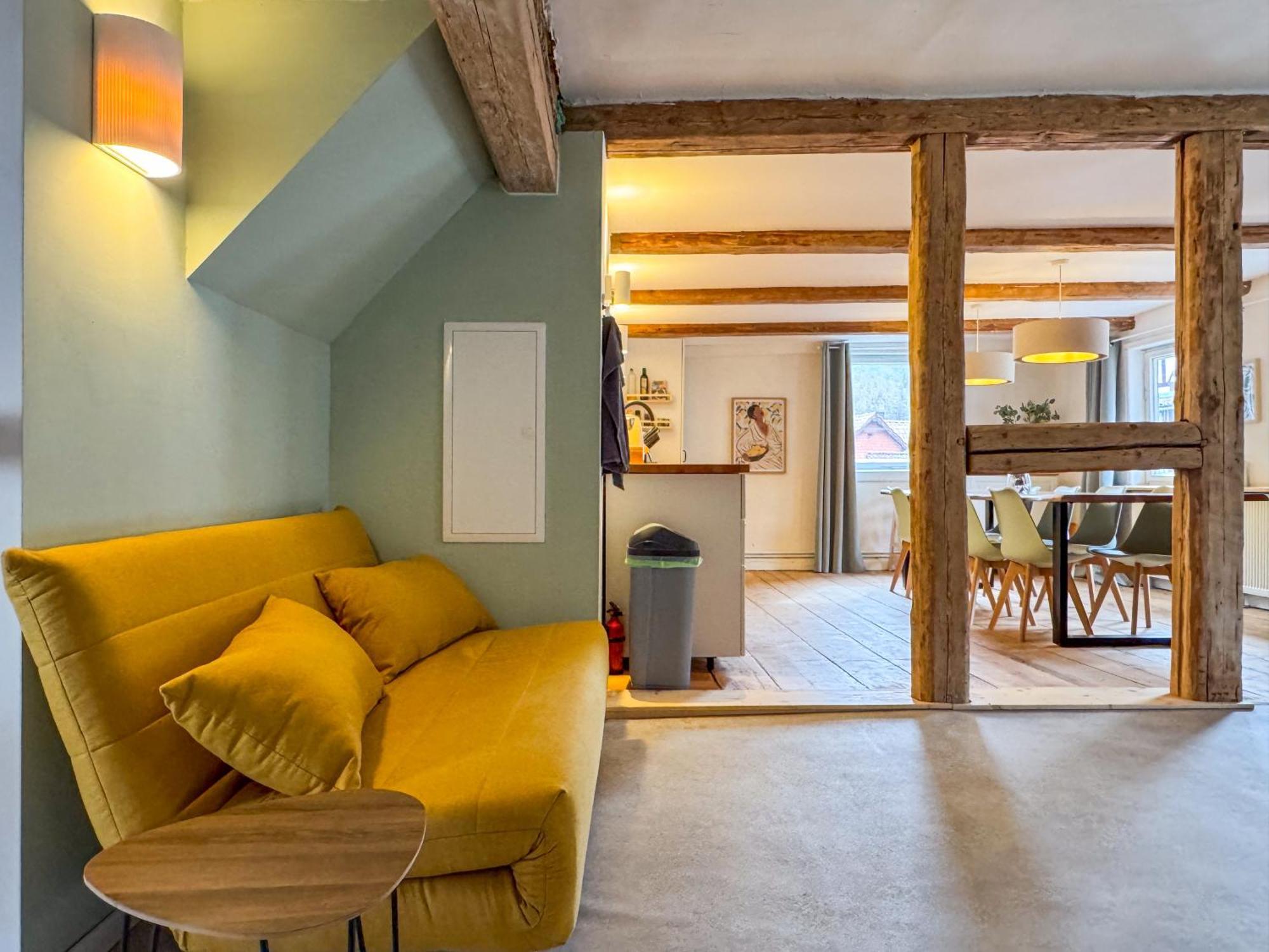 Haus Ludwig - Saniertes Fachwerkhaus Im Harz - 12 Personen Villa Thale Kültér fotó